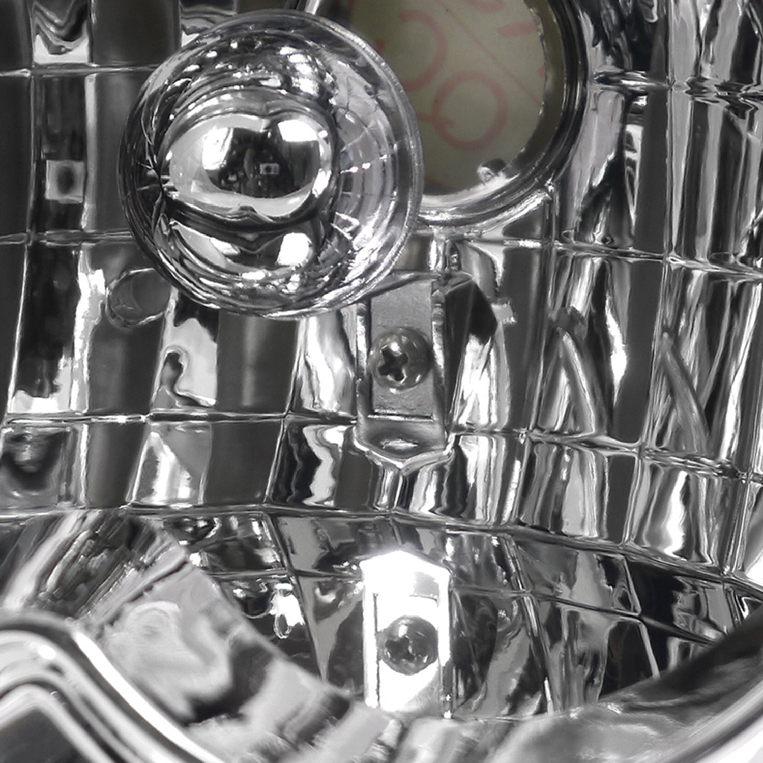 1994-1998 Ford Mustang Factory Style Headlights Chrome Housing/Clear Lens