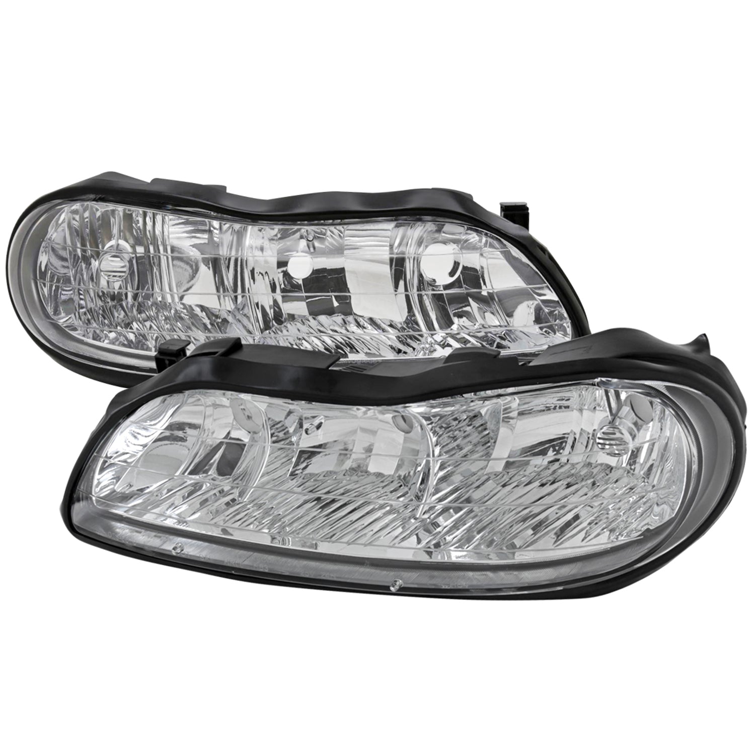 1997-1999 Oldsmobile Cutlass /Chevy Malibu /Classic Factory Headlights Chrome