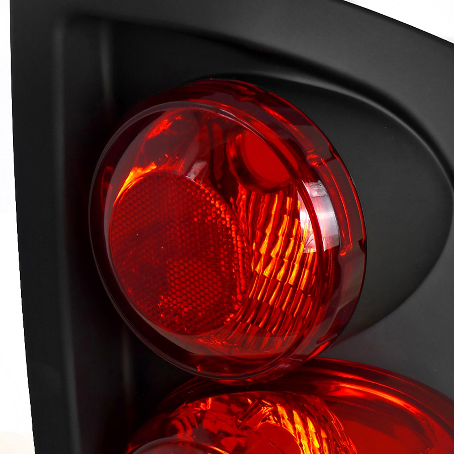 2002-2006 Dodge RAM Retro Style Tail Lights Matte Black Housing/Clear Lens