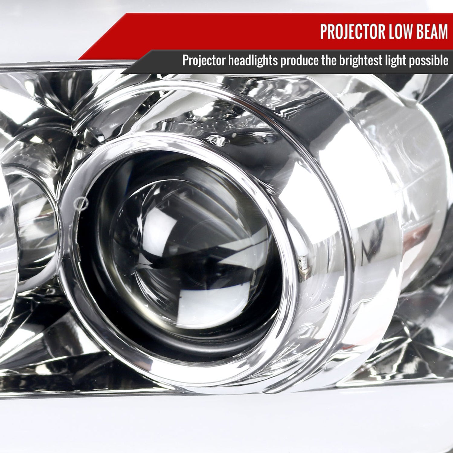 2007-2013 Chevy Avalanche/ 07-2014 Tahoe Suburban LED C-Bar RS Headlights Chrome