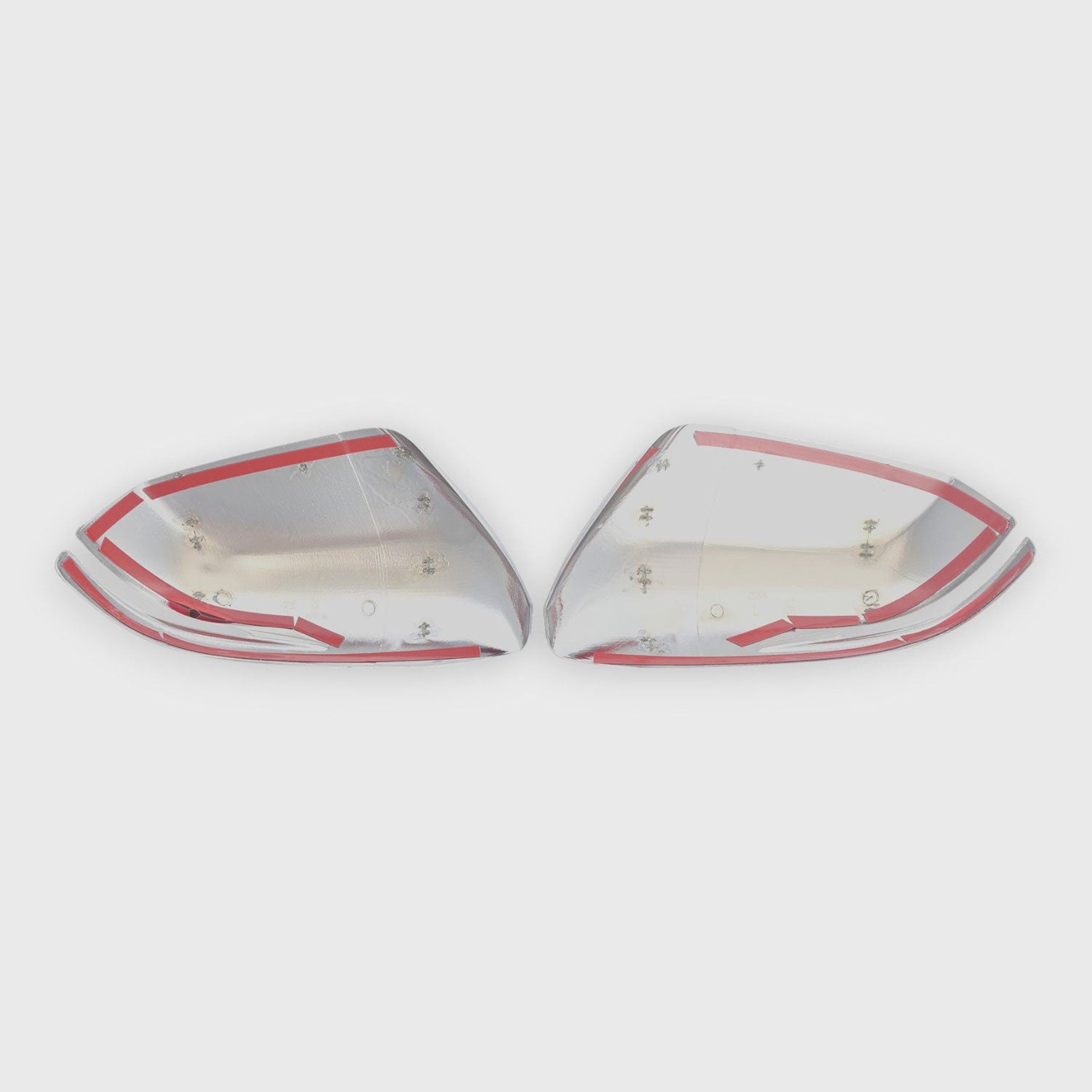 2019-2022 Honda HR-V Mirror Cover Caps Chrome 2Pcs ABS Plastic