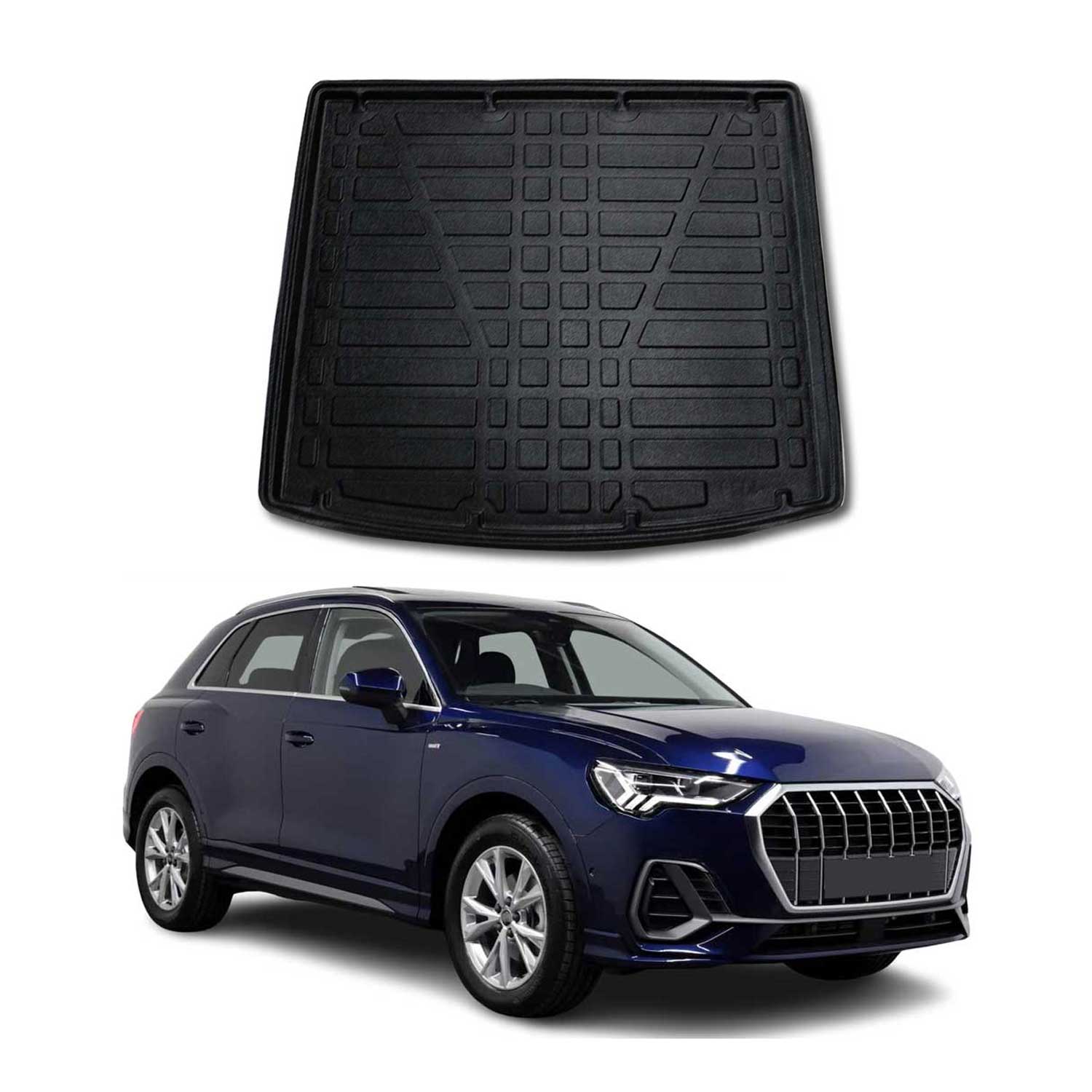 2018-2025 Audi Q3 Cargo Liner Trunk Mat All Weather Black