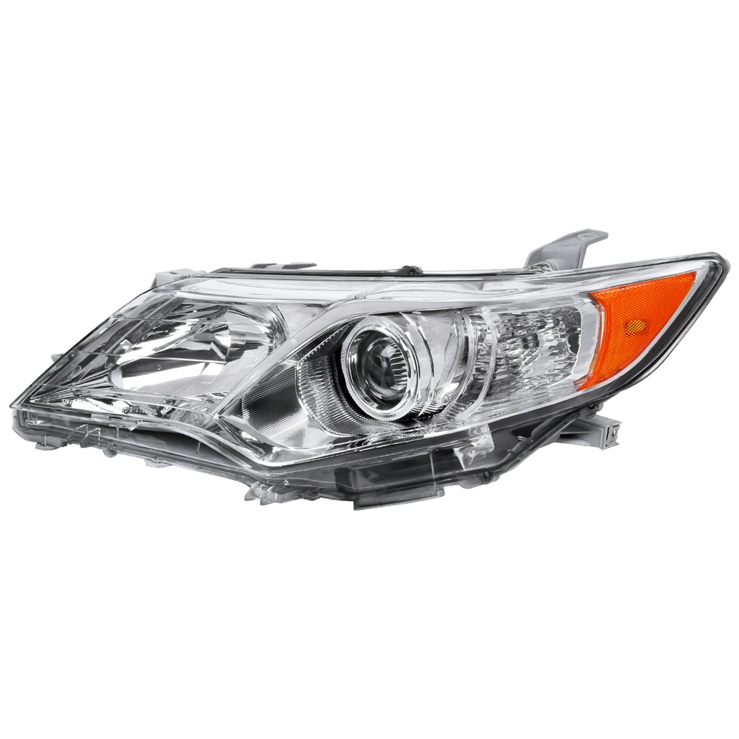 2012-2014 Toyota Camry Headlights Amber Reflectors - Driver Side Only Chrome