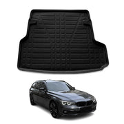 2012-2019 BMW 3 Series F31 Wagon Cargo Liner Trunk Mat All Weather Black
