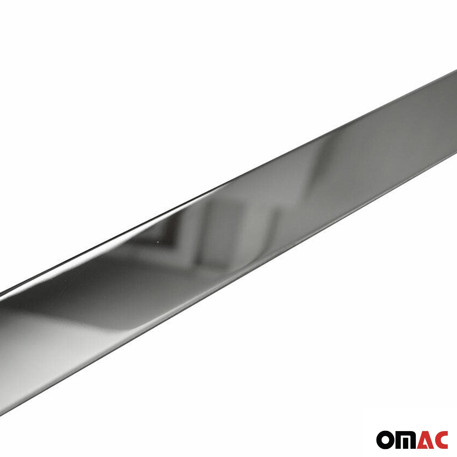 2015-2018 Jeep Renegade Rear Trunk Molding Trim Stainless Steel Dark 3 Pcs