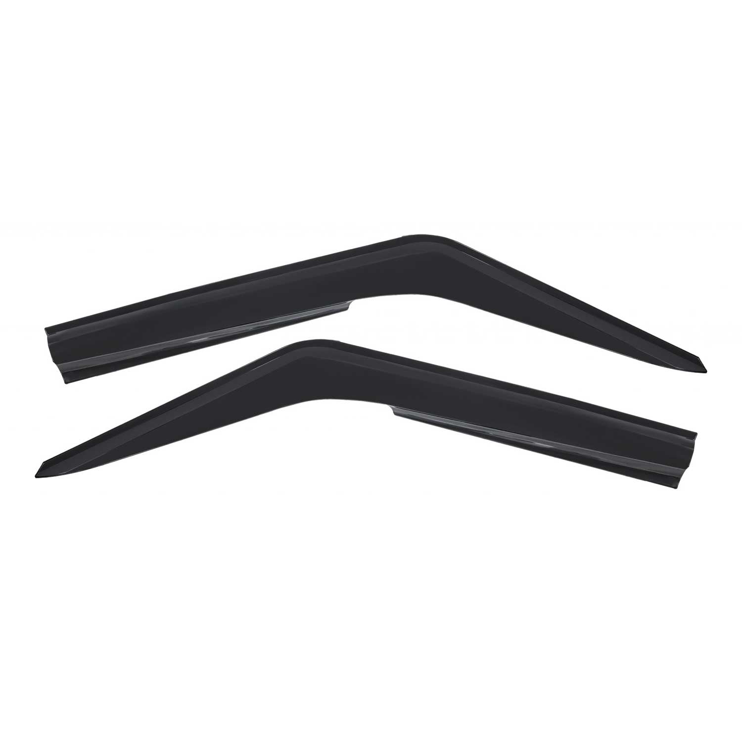 Window Visor Vent Rain Guard Deflector for VW Eurovan 1993-2003 Acrylic 2 Pcs