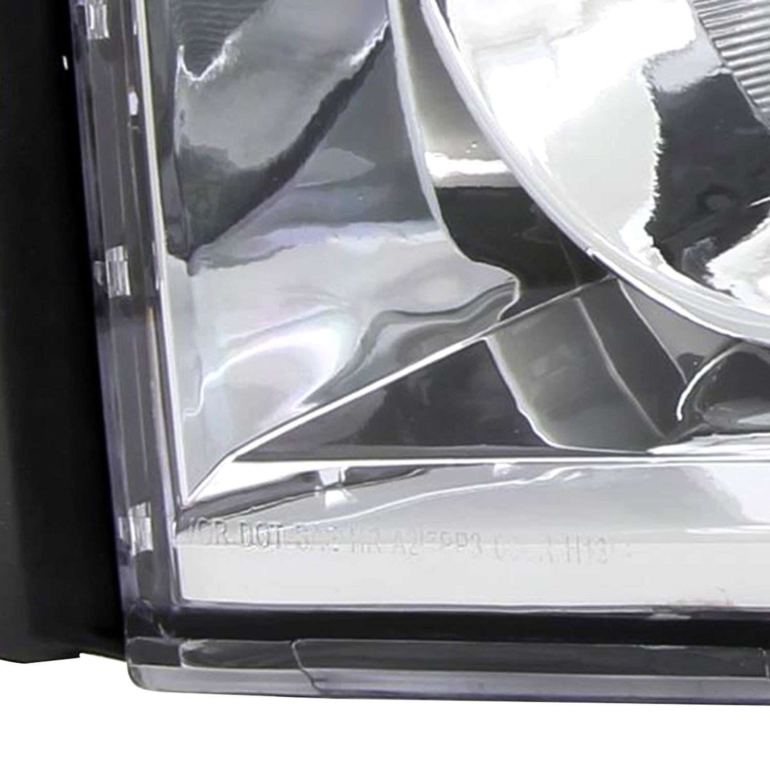 2006-2008 Dodge RAM 1500 2500 3500 Factory Crystal Headlights Chrome