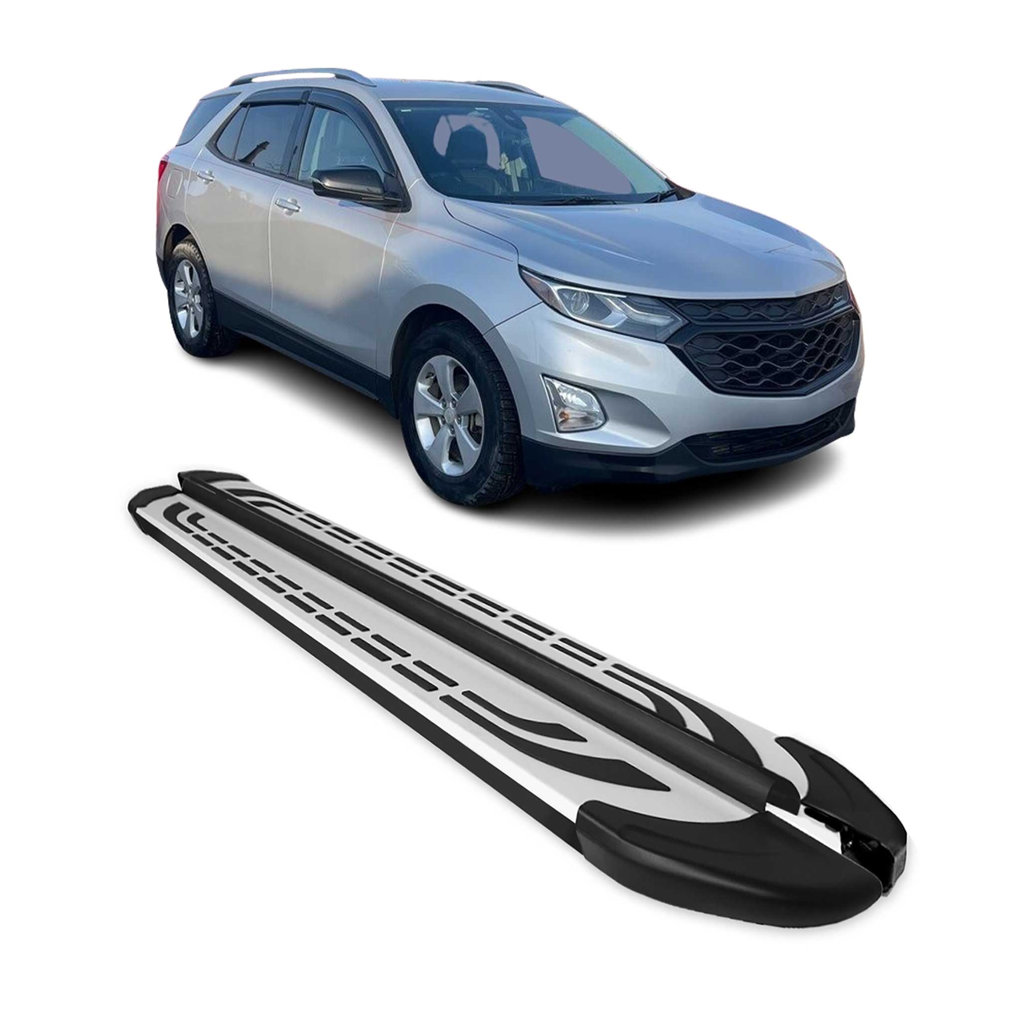 2018-2024 Chevrolet Equinox / GMC Terrain Nerf Bar Side Step Running Boards Alu