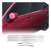 2022-2026 Honda Civic Sedan Window Molding Trim Streamer Stainless Steel