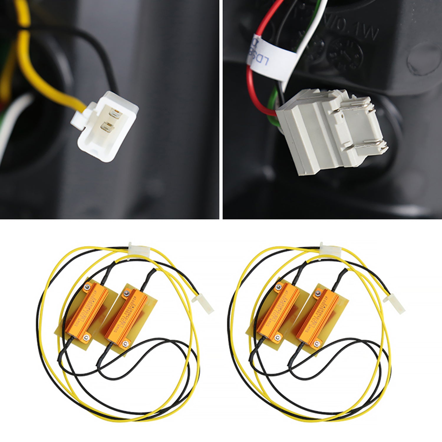 2009-2014 Ford F-150 LED Tail Lights Chrome Housing/Red Lens