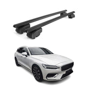 2020-2023 Volvo V60 Roof Rack Cross Bars Black
