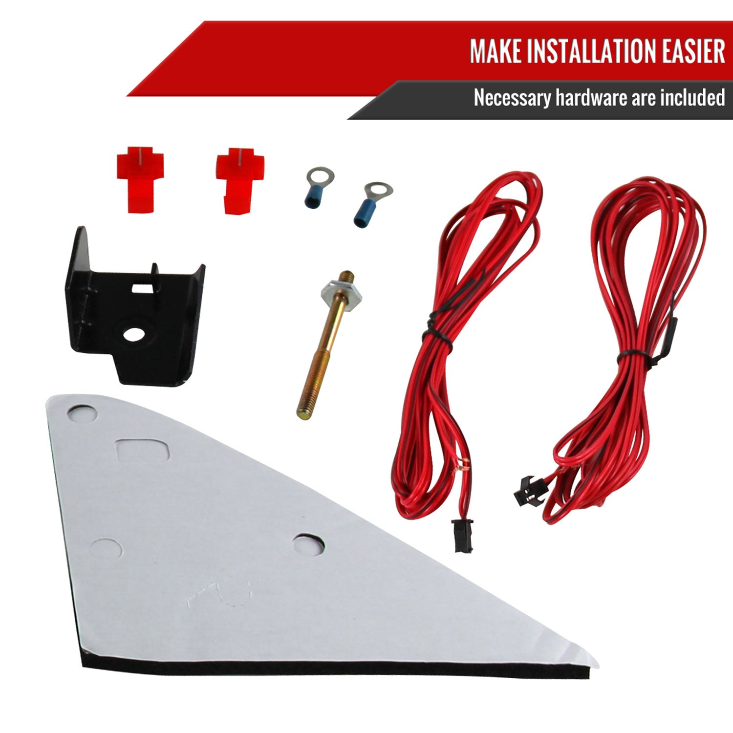 1988-2002 Chevy C/K C3500/Tahoe Yukon/Suburban Manual Towing Mirrors Amber