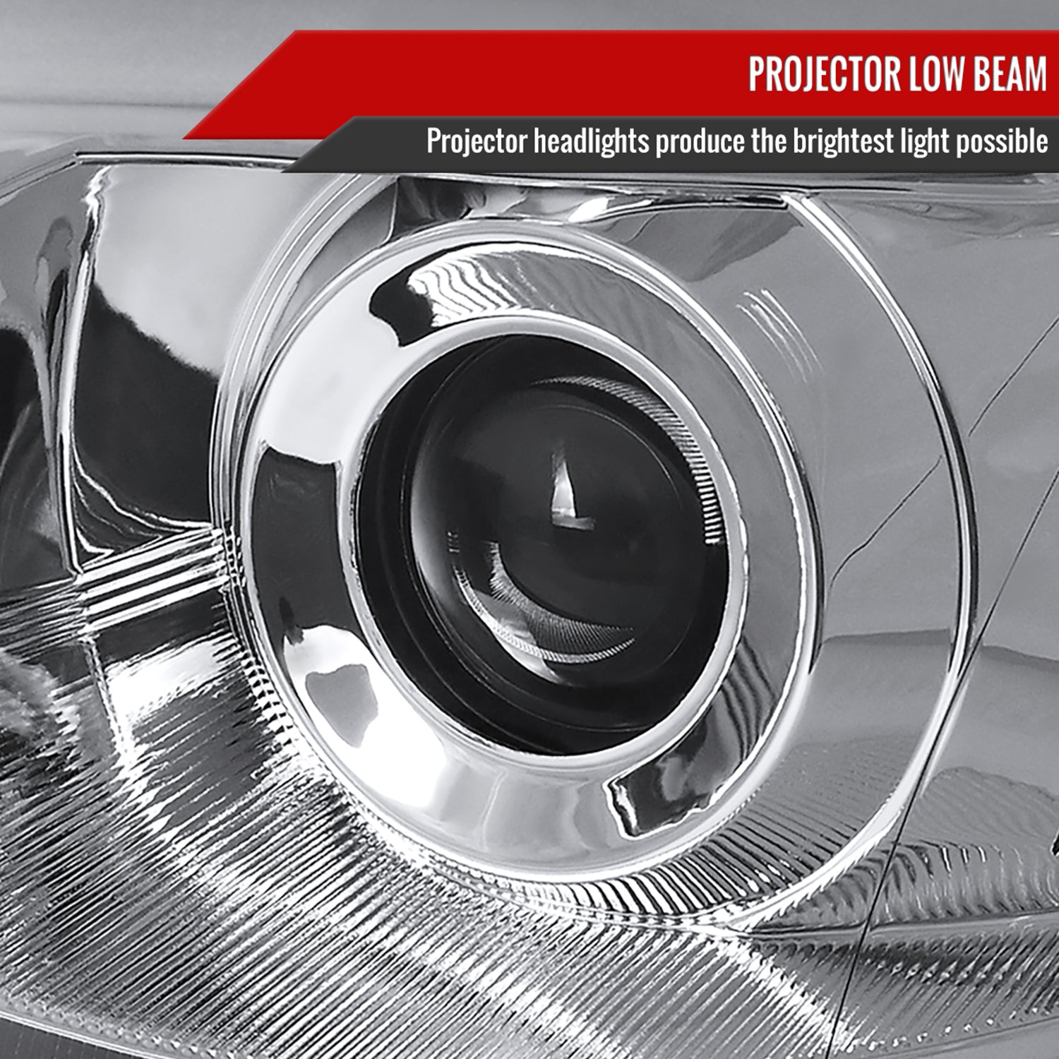 2008-2014 Subaru Impreza WRX/ 08-2011 Outback Sport LED Bar Headlights Chrome