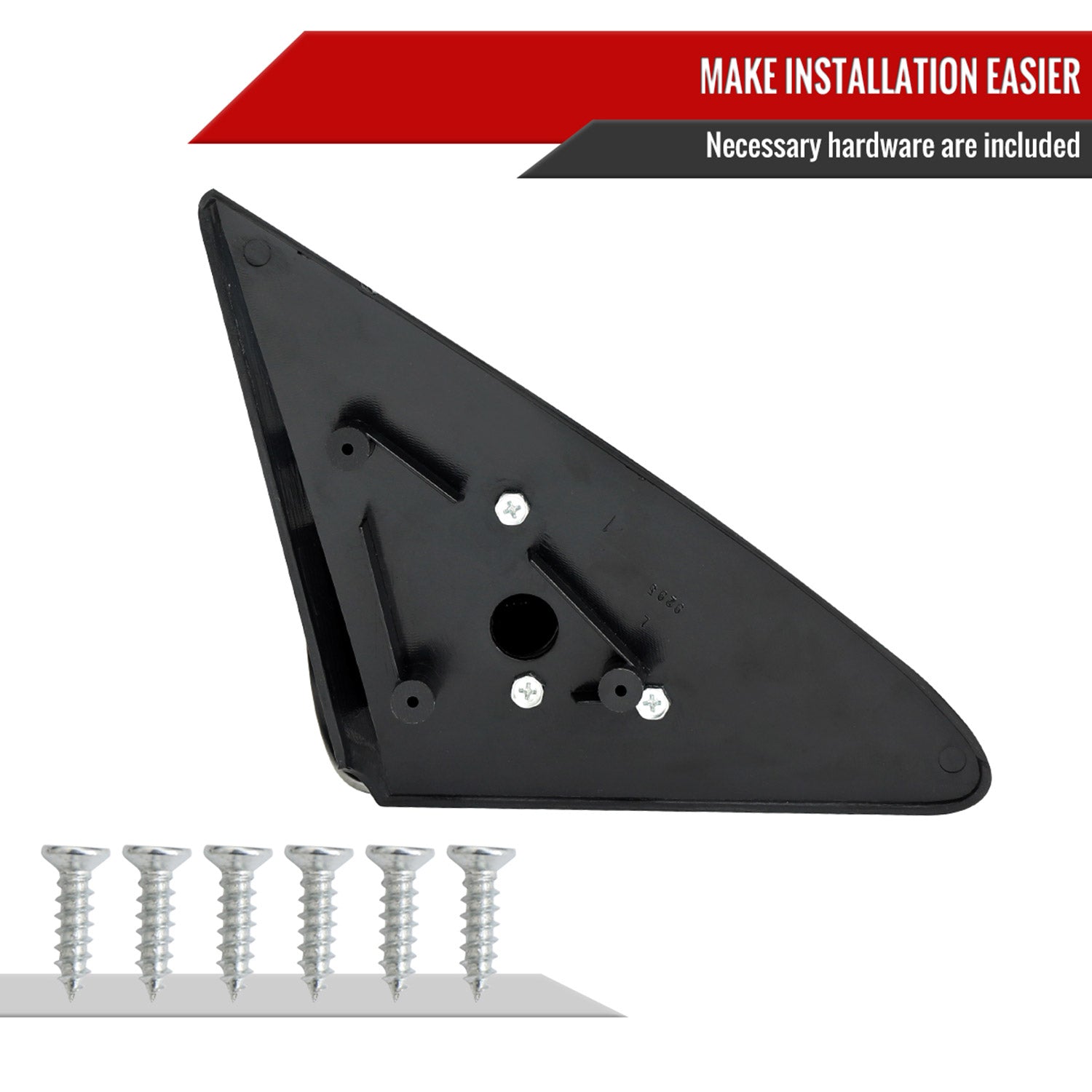 1992-1995 Honda Civic Carbon Fiber Shell Manual Adjustable Spoon Mirrors