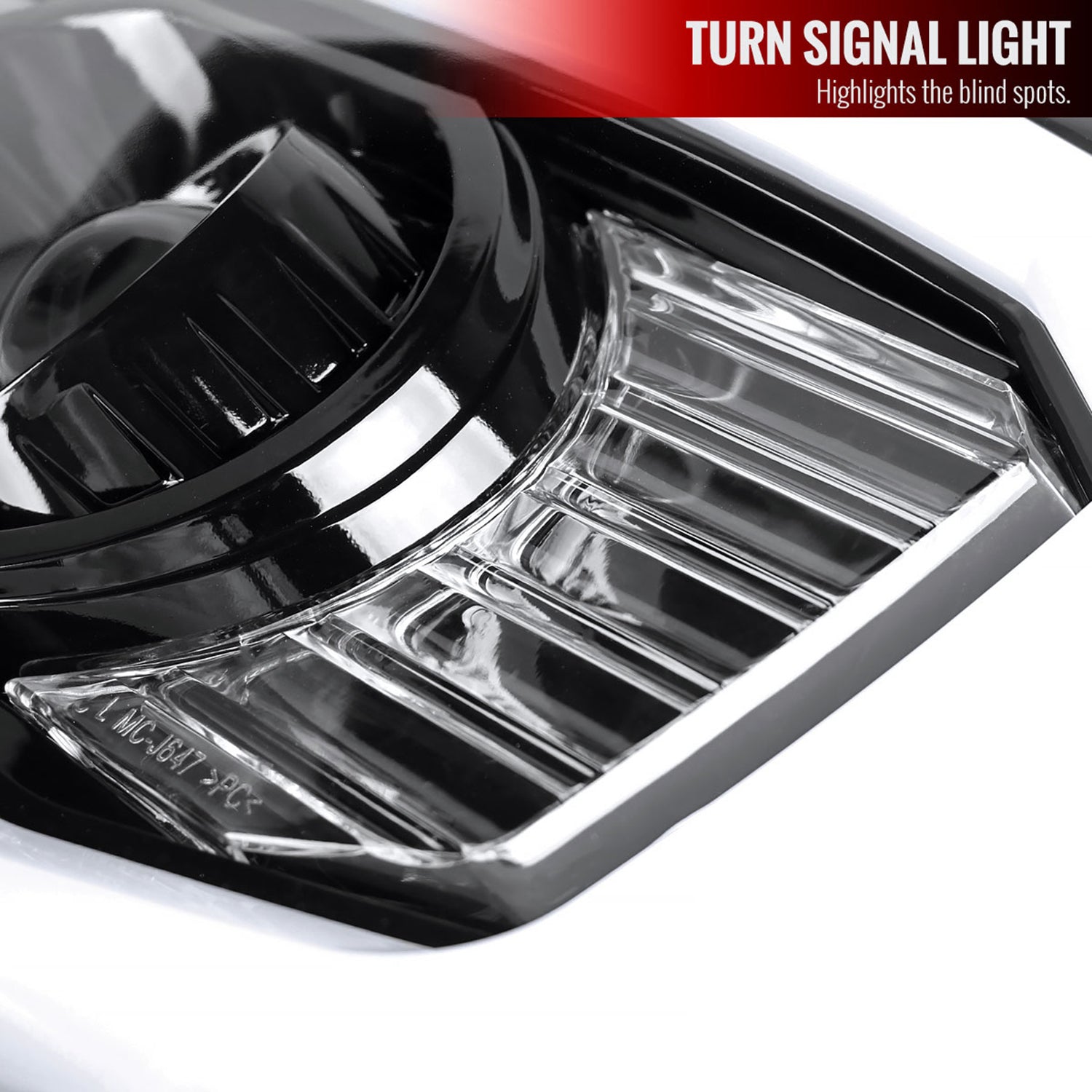 2007-2013 Chevy Avalanche/ 07-2014 Tahoe Suburban LED C-Bar Headlights Jet Black