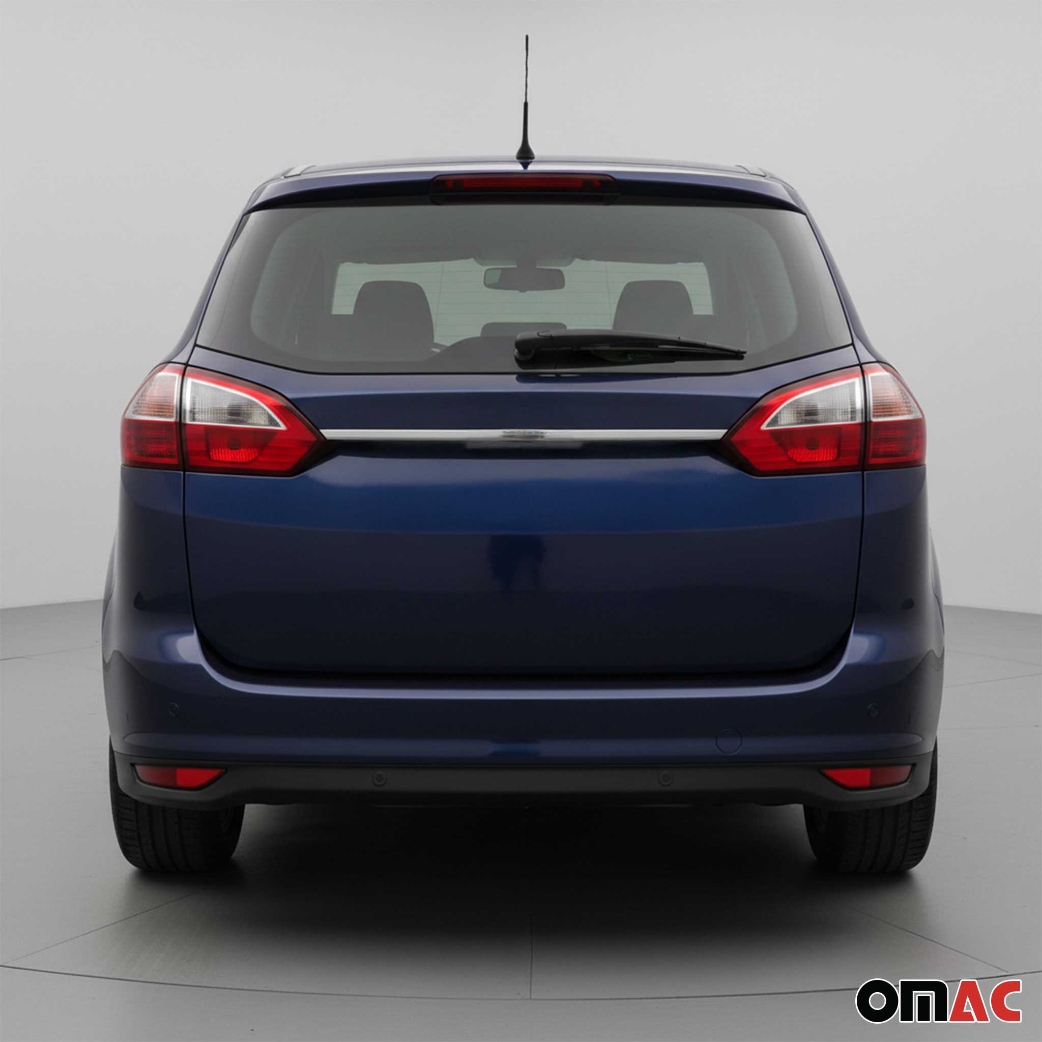 2013-2017 Ford C-Max Rear Trunk Tailgate Door Handle Cover Stainless Steel Silver 1Pc