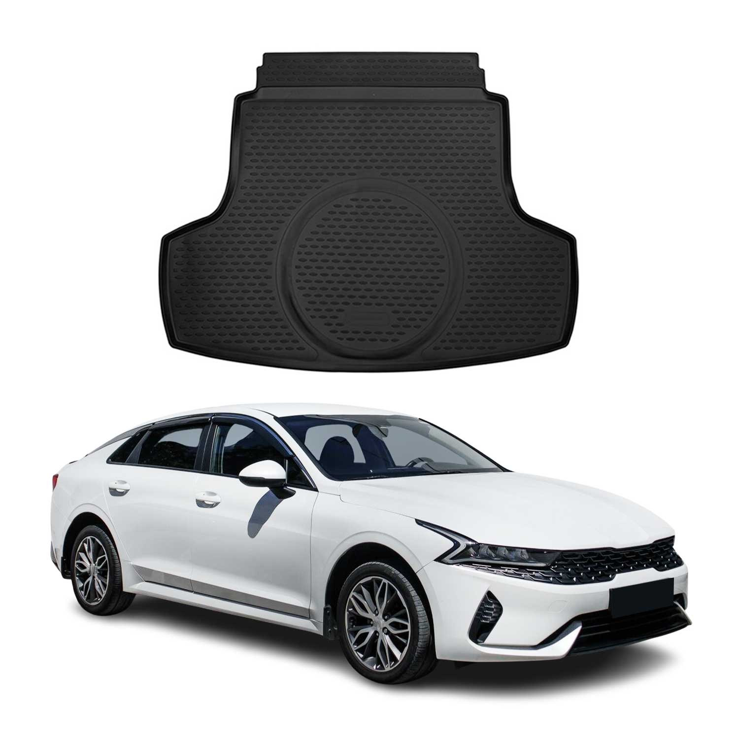 2021-2026 Kia K5 Sedan Cargo Liner Trunk Mat All Weather Black