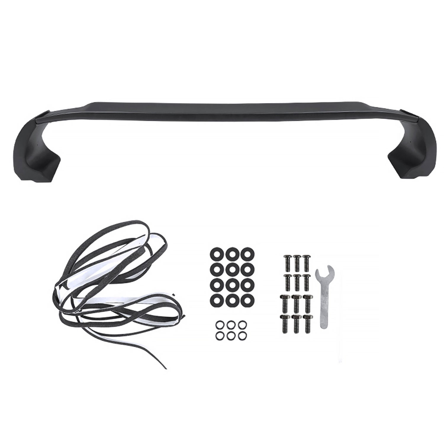 2006-2011 Honda Civic 4DR Sedan Black ABS MG Style Rear Spoiler Wing