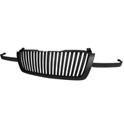 2003-2006 Chevy Silverado/Avalanche Matte Black ABS Conversion Vertical Grille