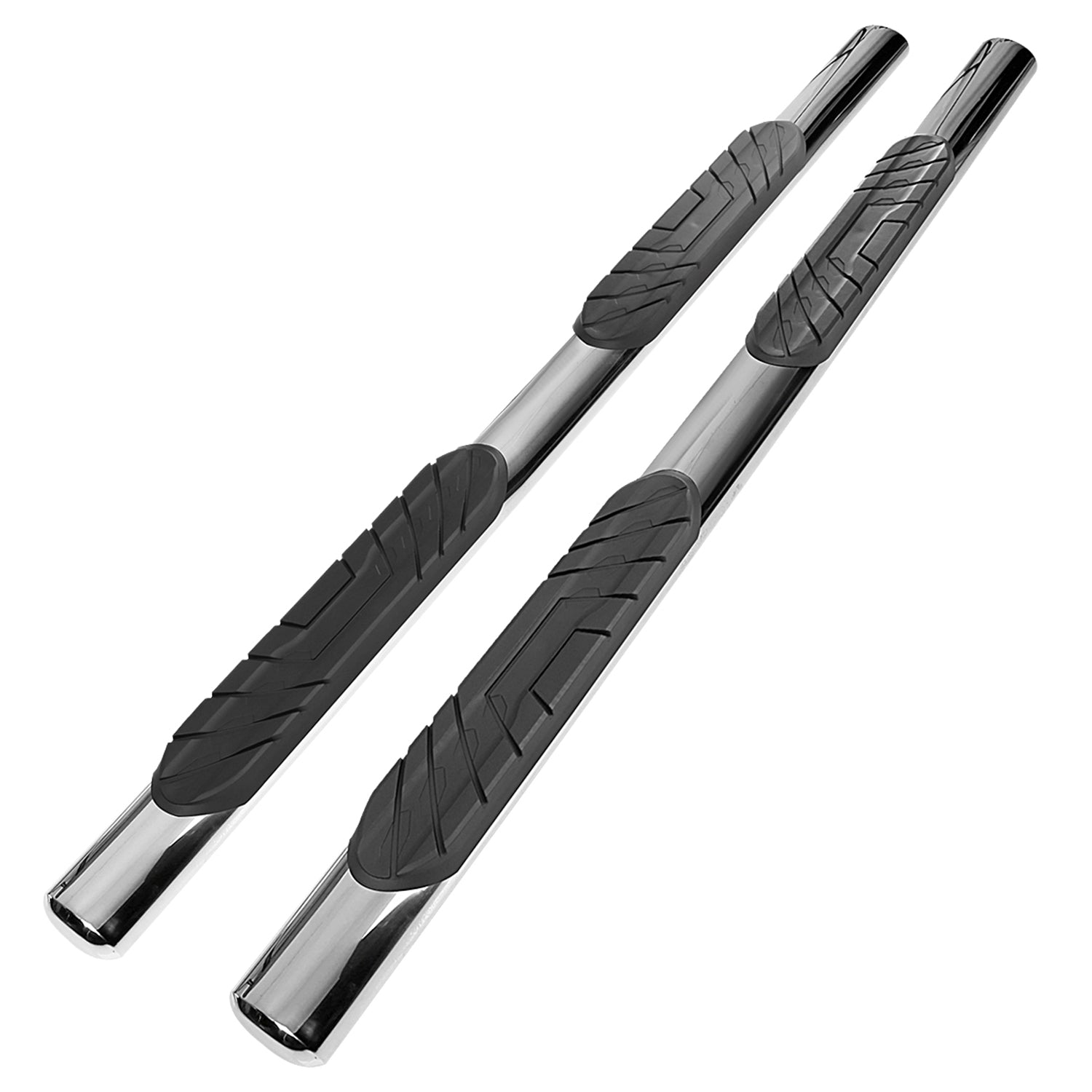 2021-2022 Chevy Tahoe/GMC Yukon Chrome 4" Side Step Nerf Bars Running Boards