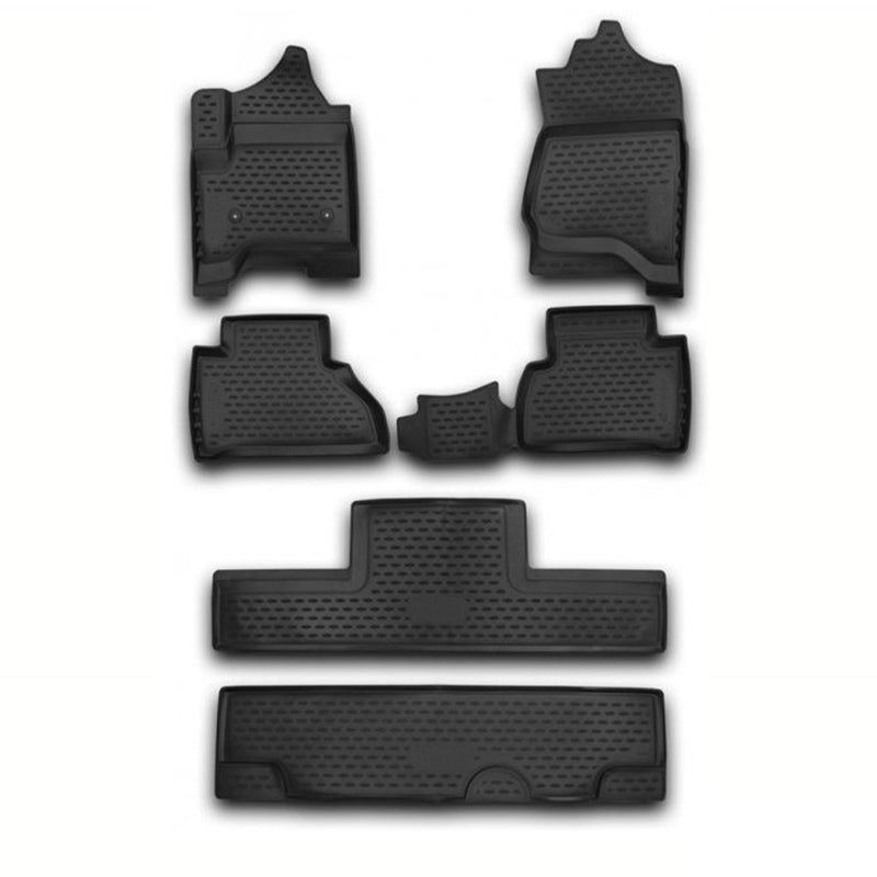 2015-2020 Cadillac Escalade Bucket Seating 7-Seats Floor Mats Liners Full Set All Weather