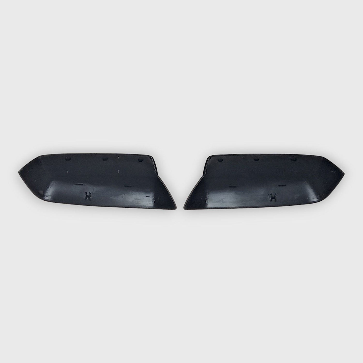 2014-2018 Chevrolet Silverado 1500 / GMC Sierra 1500 Mirror Cover Caps Gloss Black 2Pcs ABS Plastic