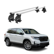 2019-2025 Honda Passport Roof Rack Cross Bars Silver