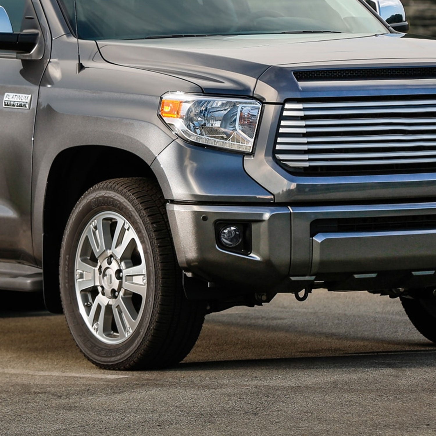 2014-2018 Toyota Tundra SMD LED Projector Fog Lights Kit Chrome/Clear Lens