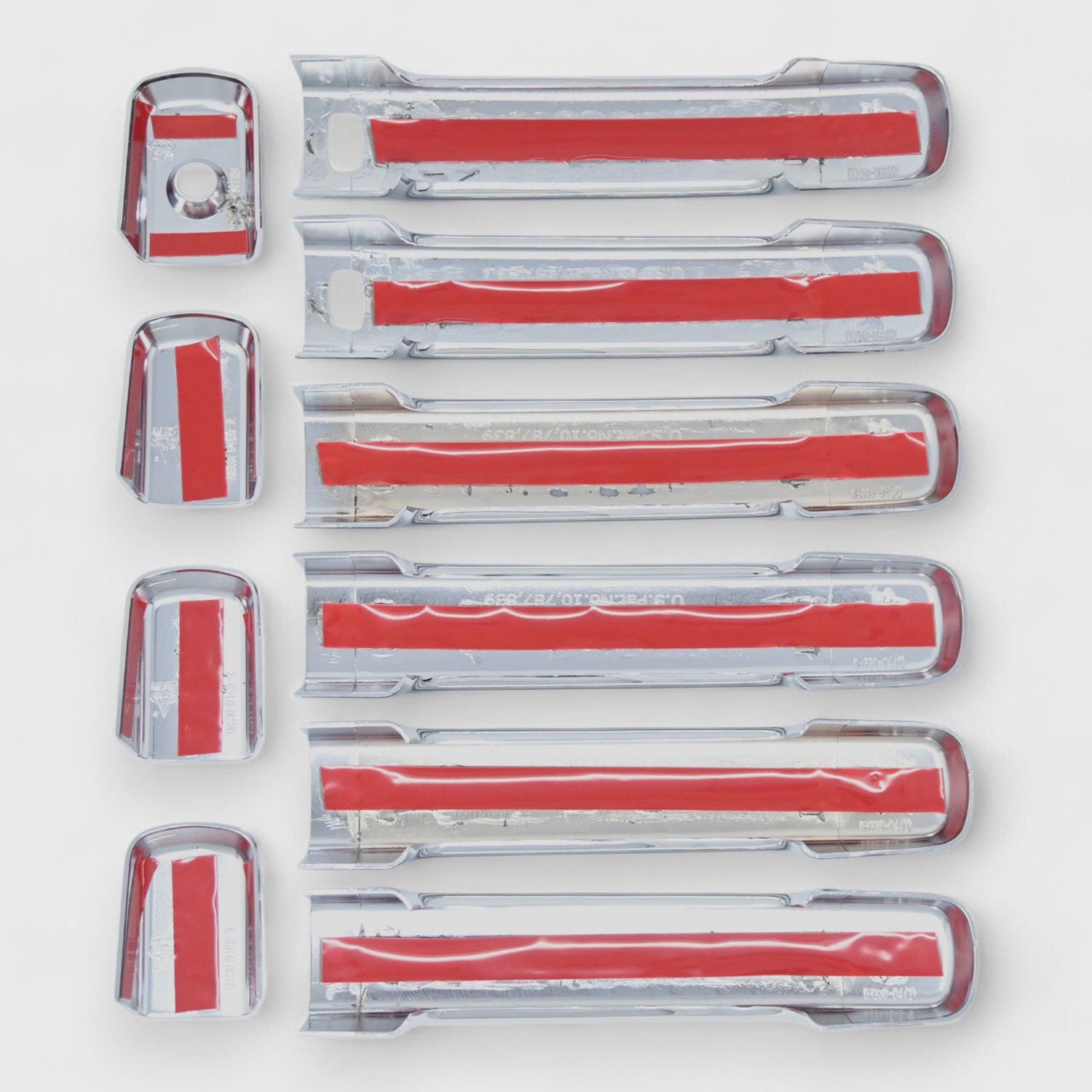 2005-2025 Nissan Frontier Door Handle Cover Chrome 10Pcs ABS Plastic