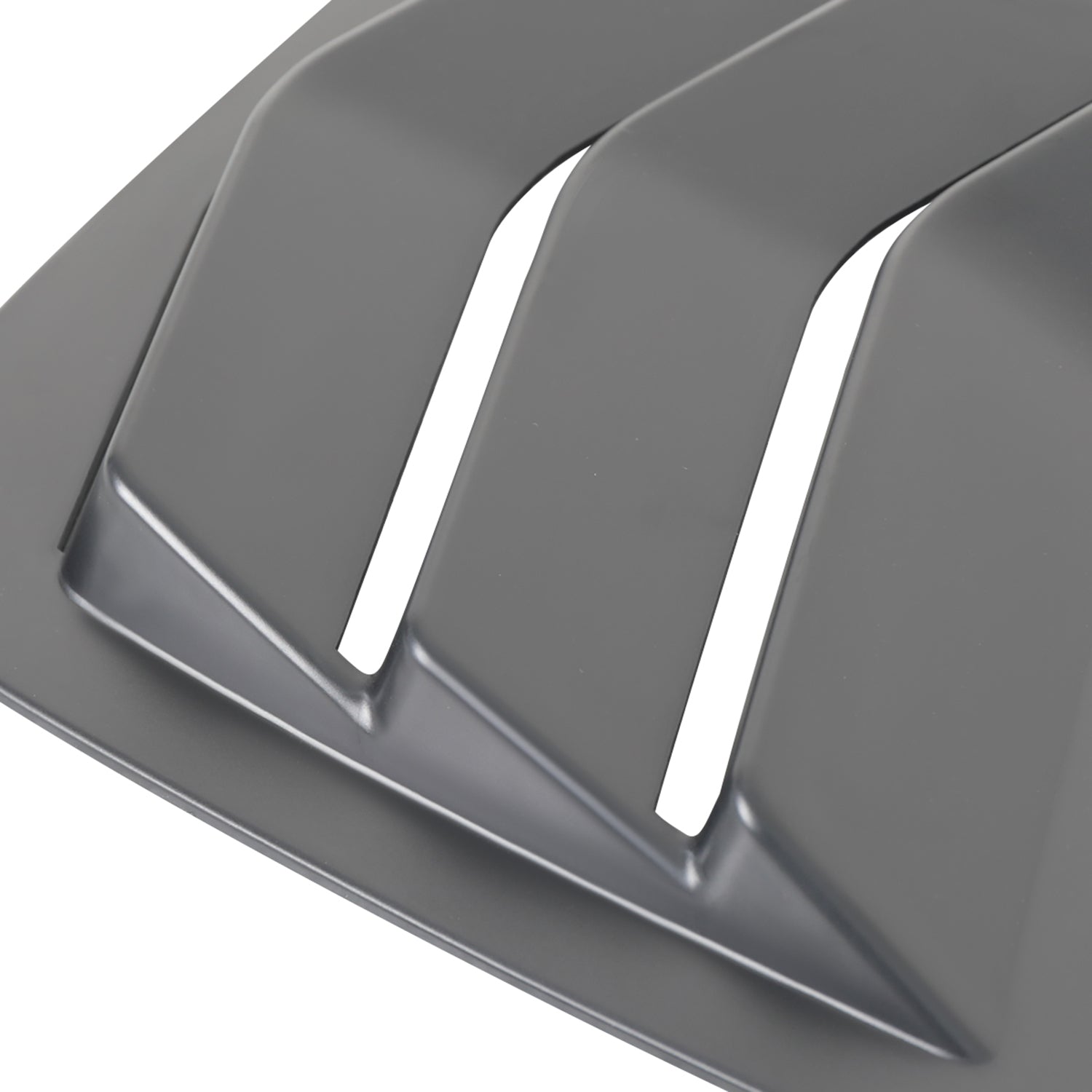 2011-2021 Dodge Charger Matte Black Side Window Louvers Vent