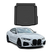 OMAC Cargo Mats Liner for BMW 4 Series G22 G23 Coupé 2021-26 Trunk Mat TPE Black