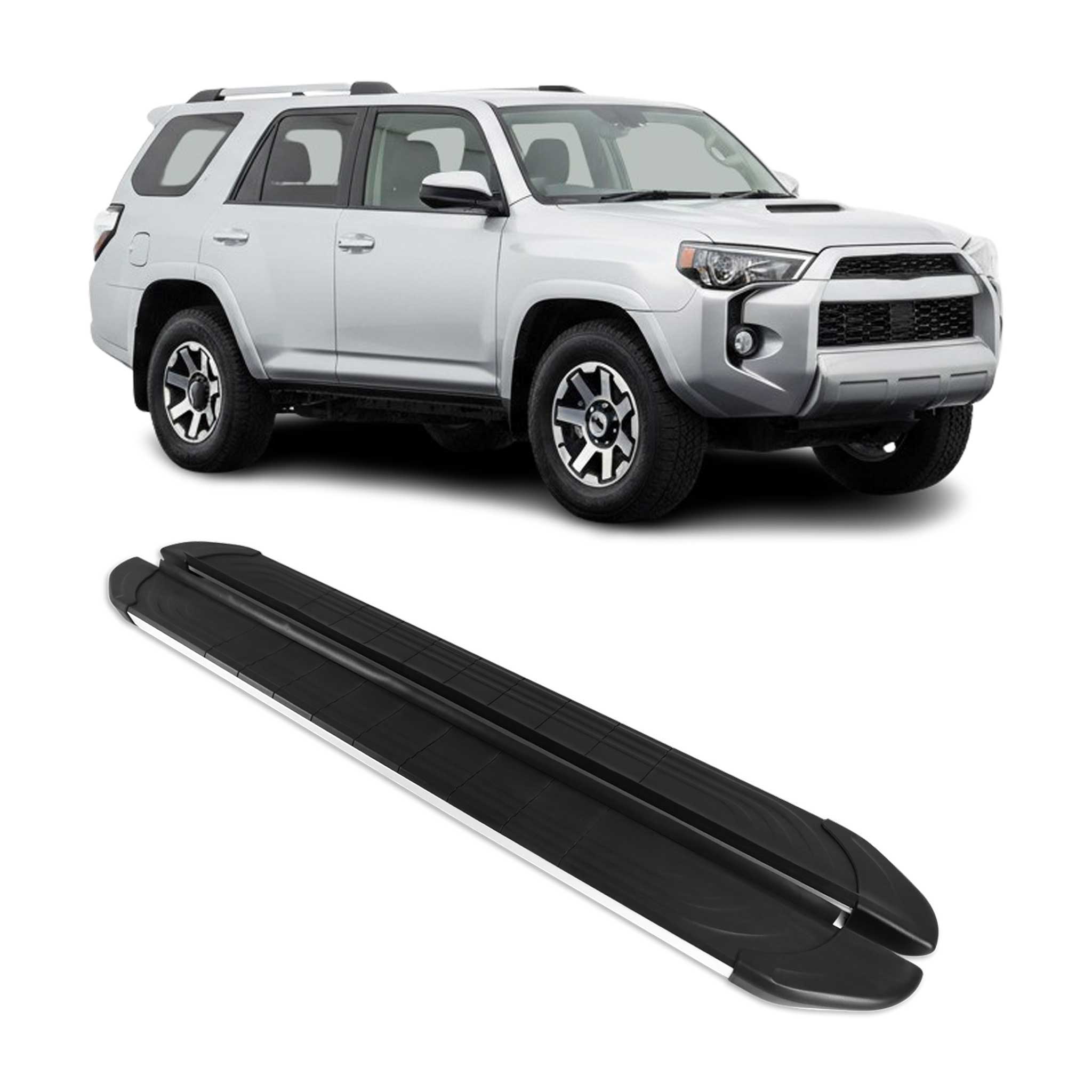 2010-2024 Toyota 4Runner Nerf Bar Side Step Running Boards Alu 2x