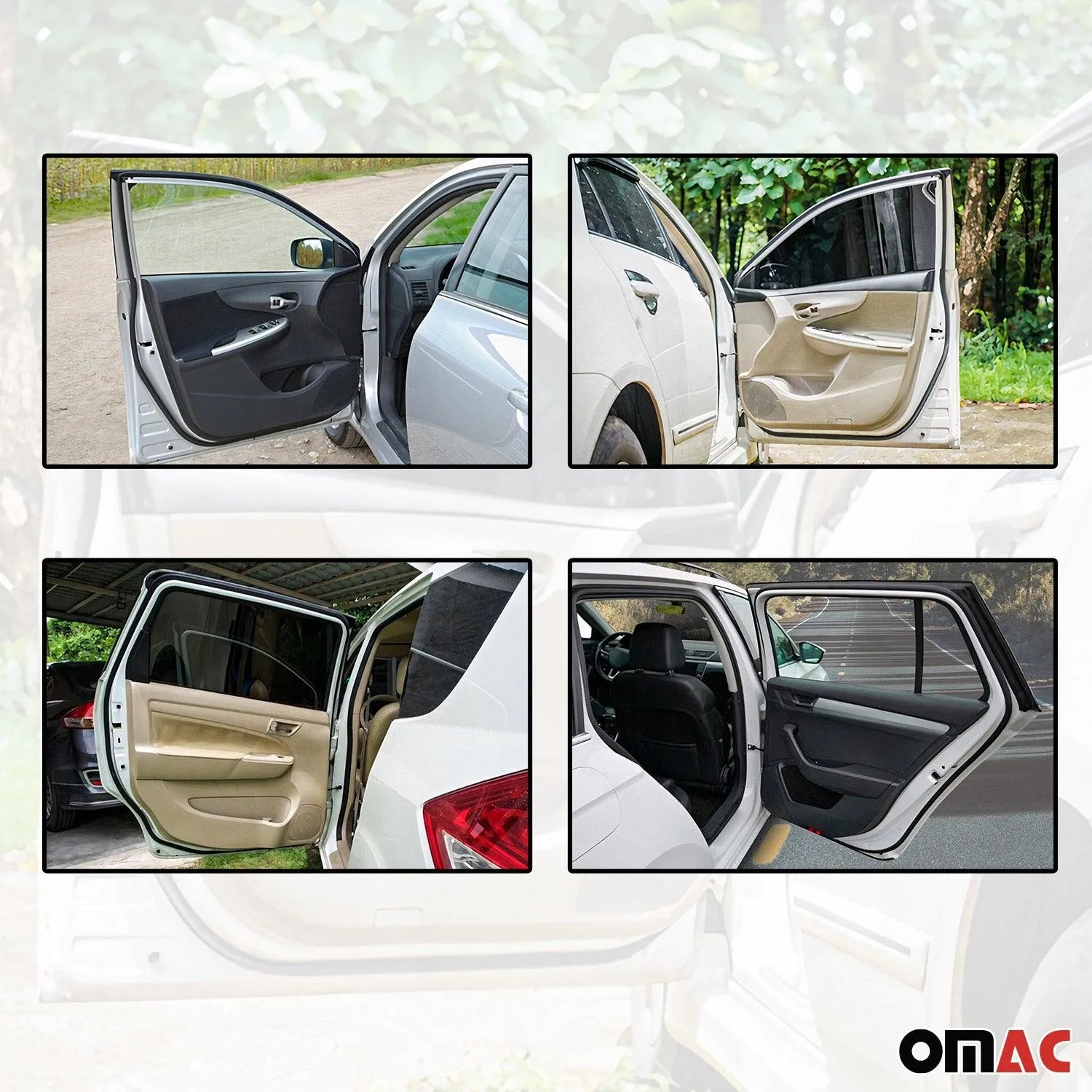 Rubber Seal Car Weatherstrip Seal Strip 136 inch