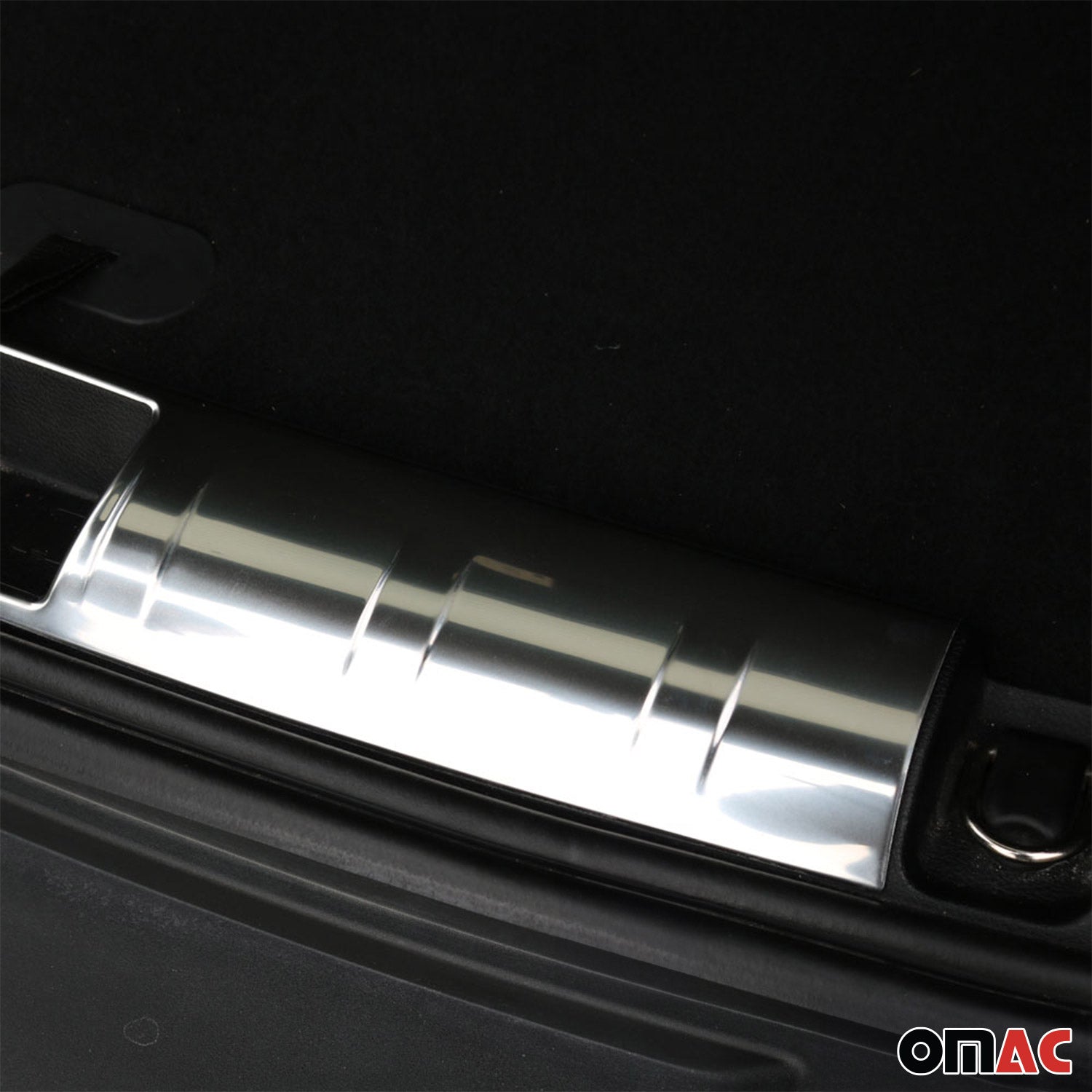 2019-2024 Jeep Renegade Trunk Sill Cover Bumper Guard Protector Steel Silver