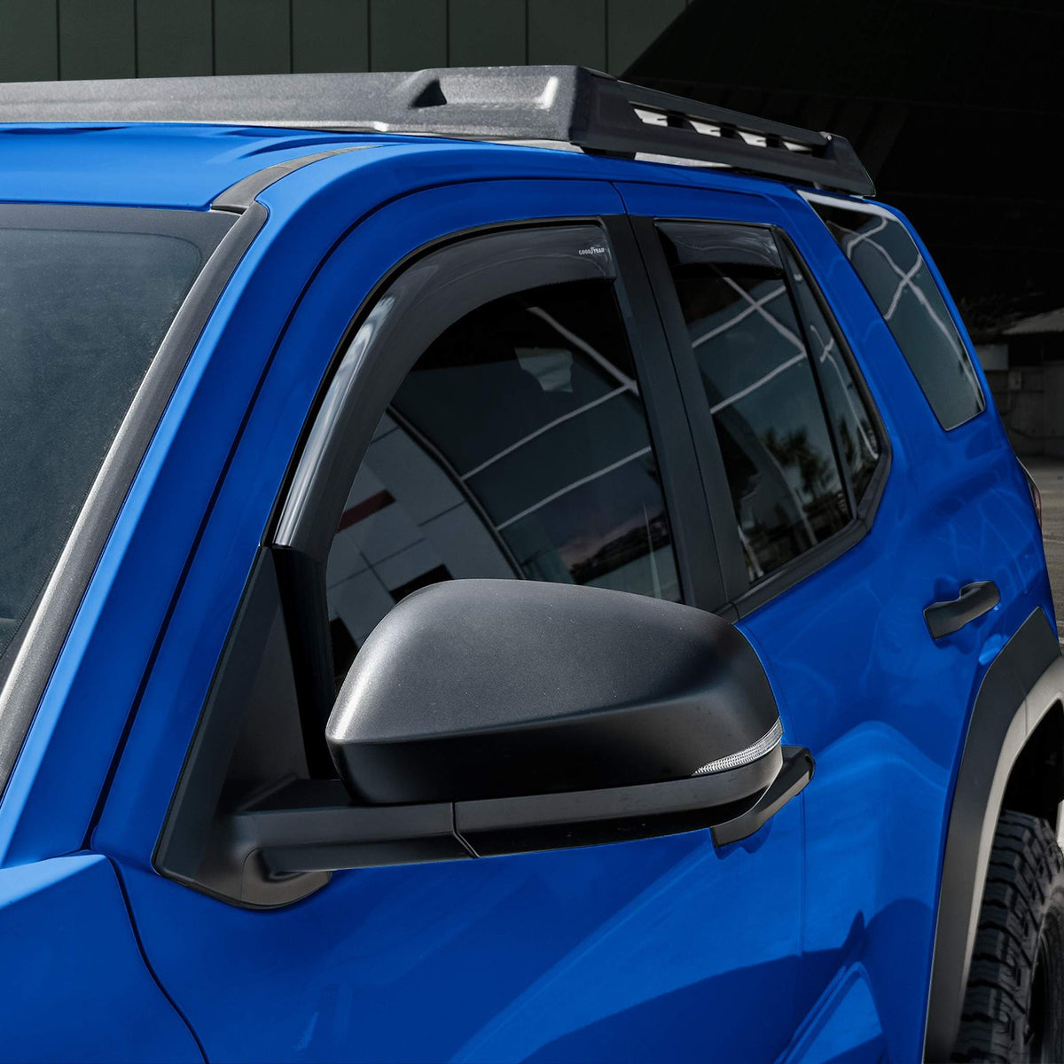 Goodyear Wind Deflectors for Toyota 4Runner 2025-2026 Premium Smoke 4Pcs
