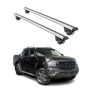 2018-2021 Mercedes X Class W470 Roof Rack Cross Bars Silver