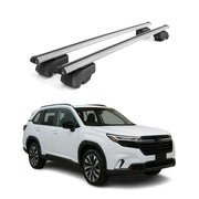 2025 Subaru Forester Roof Rack Cross Bars Luggage Carrier Alu Silver 2 Pcs