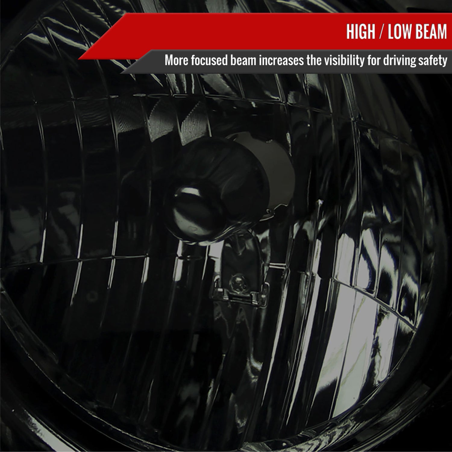 2004-2008 Ford F-150/ Lincoln Mark LT Replacement Headlights Amber & Chrome