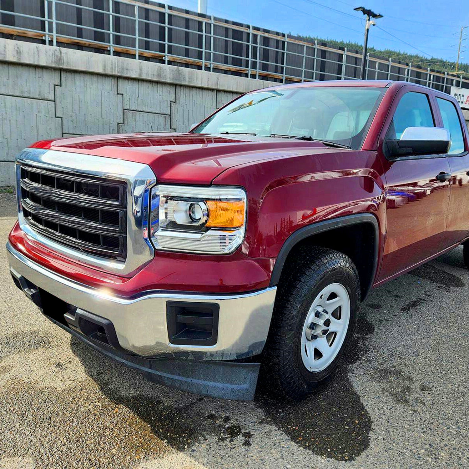2014-2019 GMC Sierra 1500/2500HD/3500HD Clear Projector Headlights Driver Side