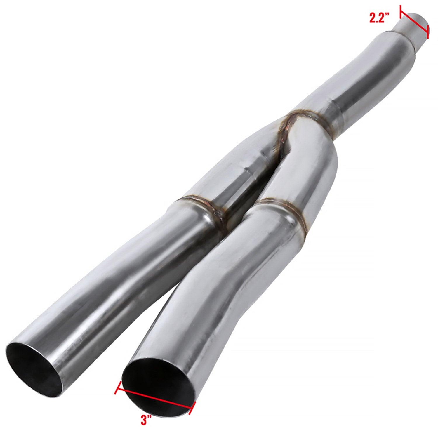 2015-2021 Ford Mustang 2.3L EcoBoost S.Steel Dual Catback Exhaust System