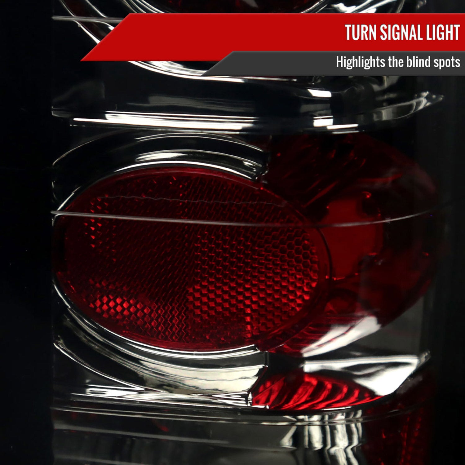 1982-1994 Chevy S10/Blazer GMC S15/Sonoma Tail Lights Chrome/Smoke Lens