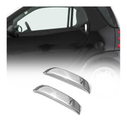 1998-2007 Smart ForTwo Car Door Handle Cover Trim Stainless Steel Chrome 2 Pcs