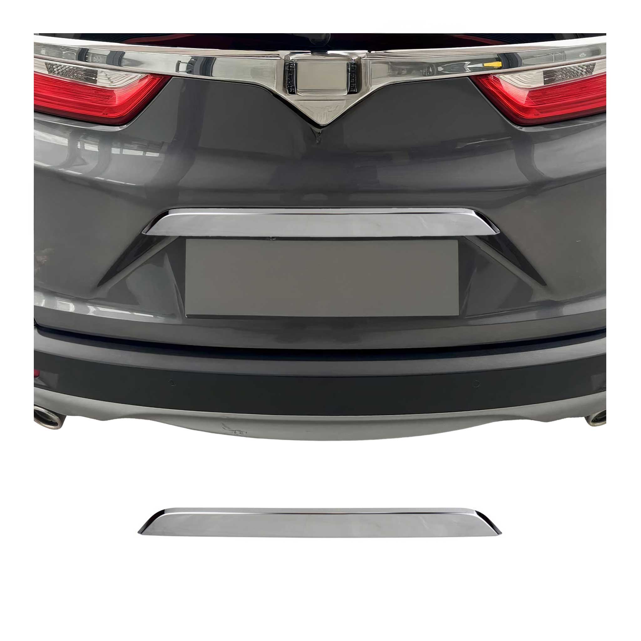 2017-2022 Honda CR-V Rear Trunk Tailgate Door Handle Cover Stainless Steel Silver 1Pc