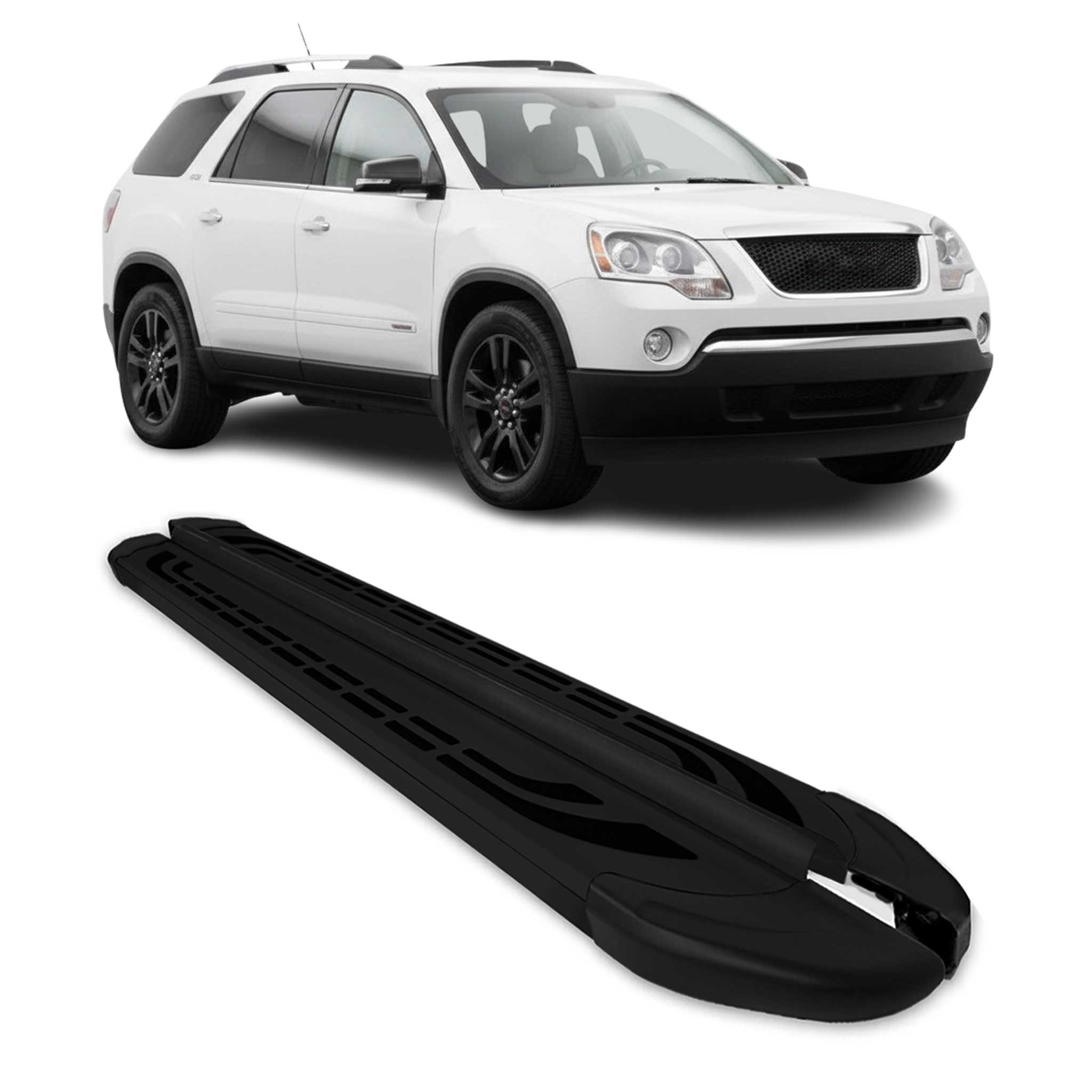 2007-2016 GMC Acadia/Saturn Outlook Nerf Bar Side Step Running Boards Alu 2Pcs
