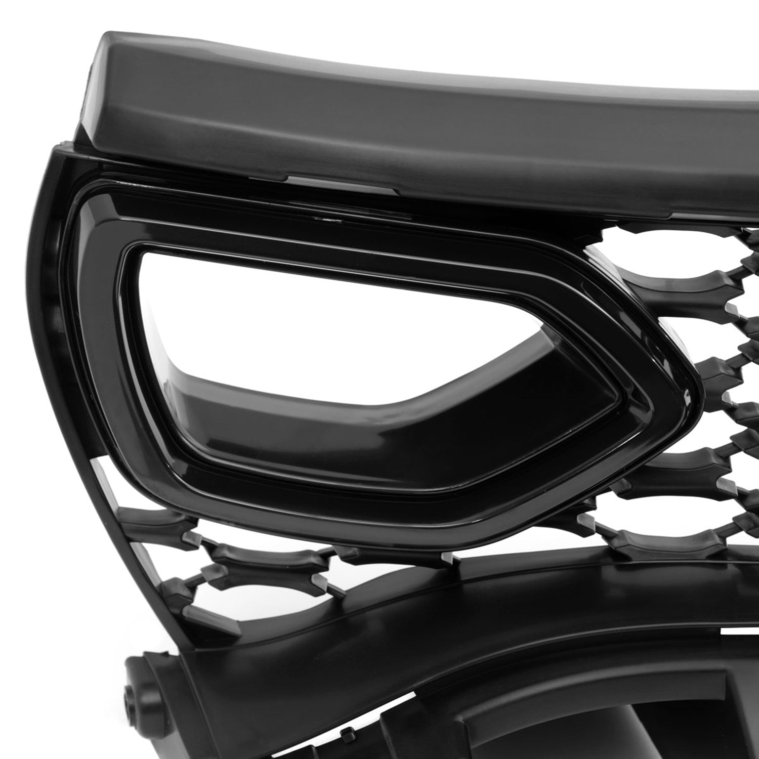 2015-2022 Dodge Charger SRT/RT/GT/ Black Dual Snorkel Front Upper Grille