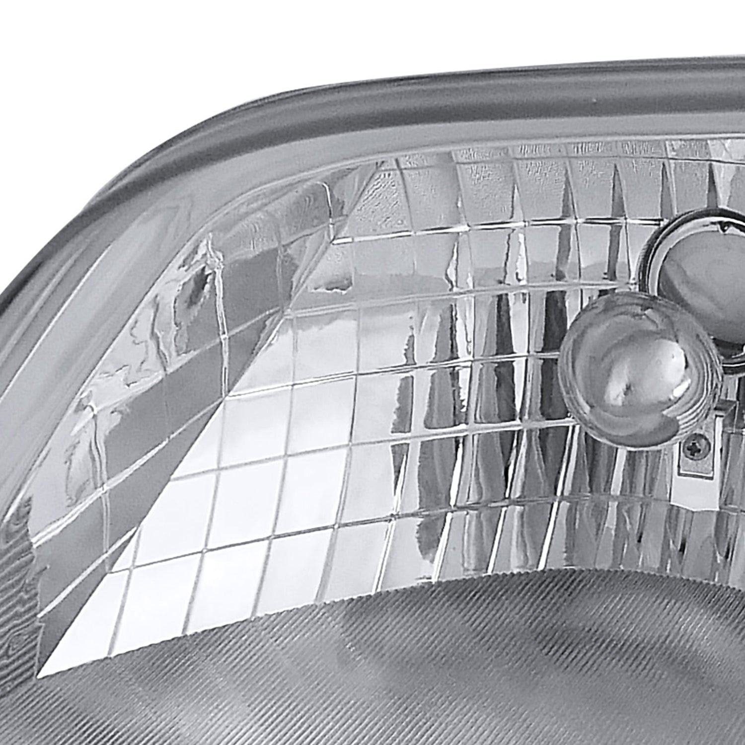 1997-2004 Ford F-150/Expedition Factory Headlights SMD LED Light Strip Chrome