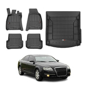 2005-2008 Audi A6 Sedan Pre Facelift OMAC Premium Floor Mats & Cargo Liners