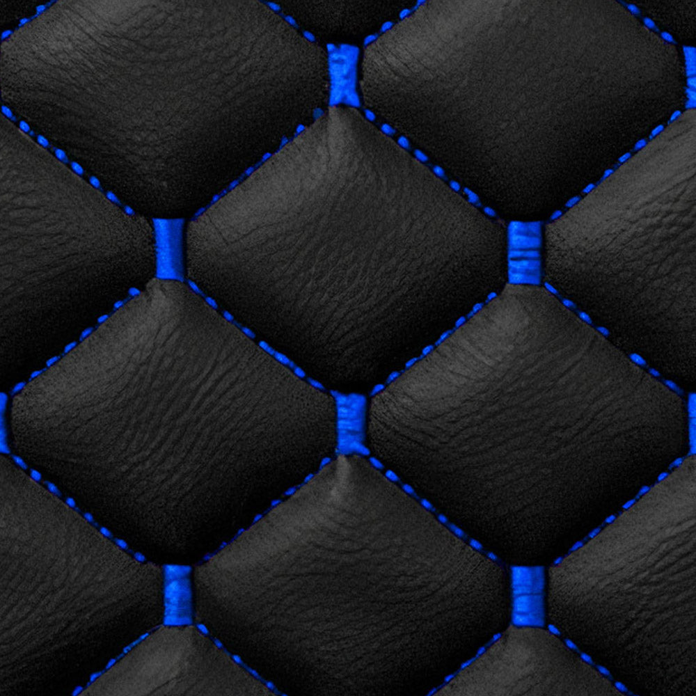 2015-2025 Ford Transit Leather Front Car Seat Covers Protector Black Blue