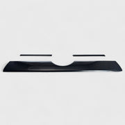 2010-2024 Toyota 4Runner Grille Overlay Gloss Black 3Pcs ABS Plastic