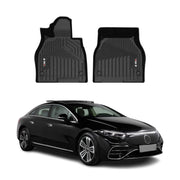 2022-2024 Mercedes EQS Liftback V297 Premium Floor Mats Liners First Row Front Black